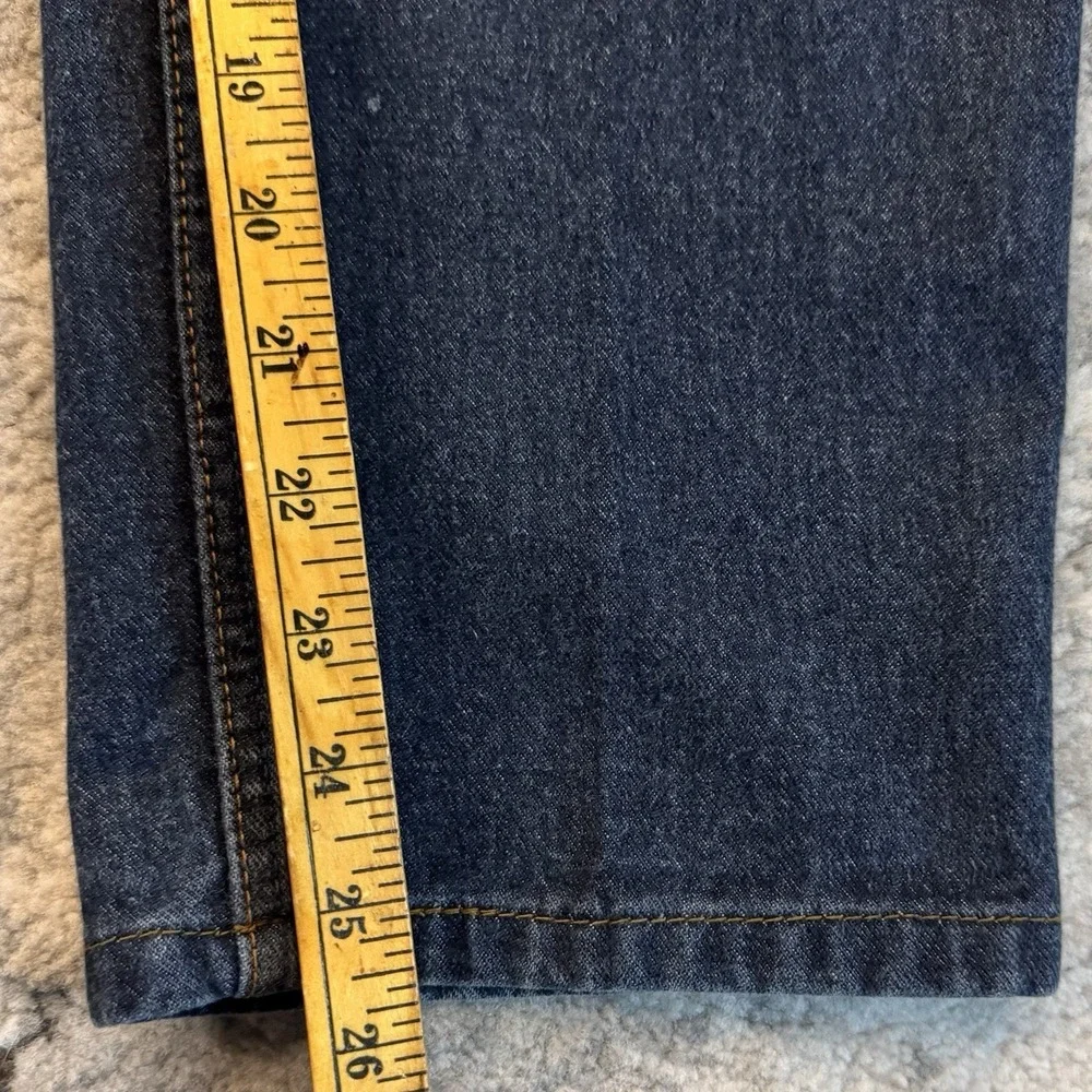 Vintage 90s Levi's 505 Straight Denim Jeans Dark Wash Size 33W 30L Short